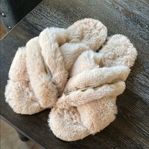 Faux Fur Slippers